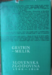 Gestrin Melik: Slovenska zgodovina  1792-1918