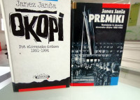 Janez Janša- Premiki in Okopi. Poštnina vključena.