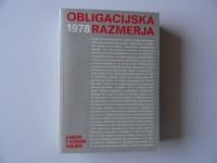 OBLIGACIJSKA RAZMERJA,1978