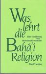 Was lehrt die Baha'i Religion / Hermann Grossman