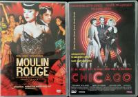 3 filmi muzikal/ples: Moulin Rouge, Chicago, Rumba (3x DVD) + CD