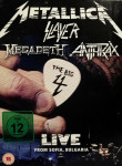 BIG 4: Metallica, Slayer, Megadeth, Anthrax - Live in Sofia (2x DVD)