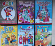 DVD risanke sinhronizirane v Slovenščino NODI, Sneguljčica in ostale