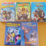 ORIGINALNE DVD risanke Madagaskar 1 in 2