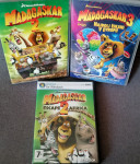 Madagaskar 2 in 3 (animirana DVD filma v SLO) + PC igra Madagascar 2