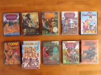 Originalne DVD risanke Hiawatha, Knjiga o džungli, Otok zakladov,,..
