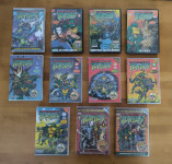 Originalne DVD risanke TMNT 1 in 2 sezona, ter Fast Foreward 8
