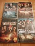 Pirates of the Caribbean kolekcija (4xDVD) slovenski podnapisi
