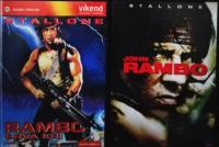 Sly Stallone: 4 filmi (3x Rambo + Plezalec), 3x DVD