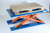 Hidravlična dvižna miza CCB 1000 - 1000 kg, 1500 × 800 mm, nizkoprofil