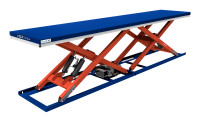 Hidravlična dvižna miza TAH 2000 - 2000 kg, 4000 × 800 mm, horizontaln
