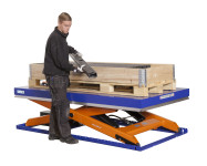 Hidravlična dvižna miza TS 2001 - 2000 kg, 2200 × 1200 mm