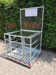 PONOVNO NA ZALOGI - DELOVNA DVIŽNA VARNOSTNA KOŠARA ZA VILIČAR