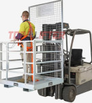 PONOVNO NA ZALOGI - DELOVNA DVIŽNA VARNOSTNA KOŠARA ZA VILIČAR