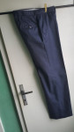 Temno modre moške elegantne hlače velikosti 48 od Jugoplastike Split