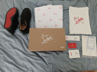 Čevlji Christian Louboutin-red bottoms+spikes