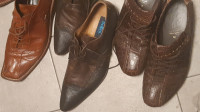 Moški usnjeni čevlji vel. 41,5 in 42