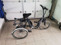 Električni kolo, tricikel za odrasle - zložjivo