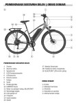 Električno kolo za treking - žensko