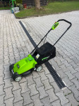 Električna kosilnica Greenworks + Baterija in polnilec