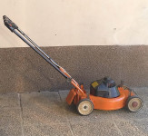 Električna kosilnica - oranžna - Made in Italy