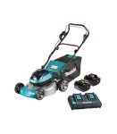 MAKITA DLM466PT2 Akumulatorska potisna kosilnica (2 x 5,0Ah + DC18RD)