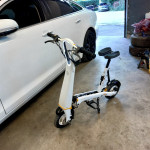 Elektricni skiro zlozljiv in lahak kot nov ZELO UGODNO !