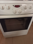 steklokeramični štedilnik, timer, 60 cm v beli barvi, ventilacijski