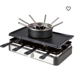 Električni žar s fondujem - grill