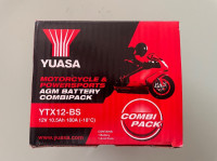 YUASA YTX-12BS, 10Ah RABLJEN AKUMULATOR