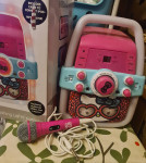 Svetleči karaoke sistem/zvočnik Hello Kitty