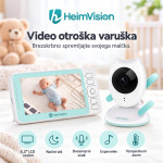 Video otroška varuška s kamero in 4.3″ LCD zaslonom - NAJNIŽJA CENA*