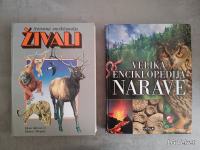Knjigi Svetovna enciklopedija živali in Velika enciklopedija narava