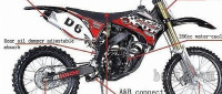 Loncin 250 CROSS X - MOTOS ORGINAL XXL. KROS