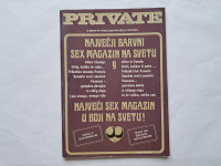 PRIVATE EROTIČNA REVIJA , ŠTEVILKA  9, 10