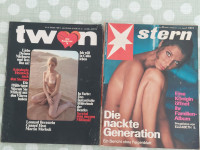 STARE MODNE REVIJE Z EROTIČNIM PRIDIHOM,TWEN IN STEREN,LETO 1967,1969