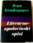 Literarnozgodovinski spisi – Ivan Grafenauer