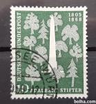 A. Stifter - Nemčija 1955 - Mi 220 - žigosana znamka (Rafl01)