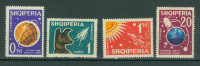 Albanija 1962 vesolje pes LAJKA serija MNH** 7% Michela
