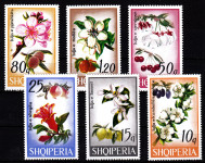 Albanija - rože, kompletna serija, čista