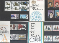 ANGLIJA - LOT 10 serij v original folderjih** - (msmk)