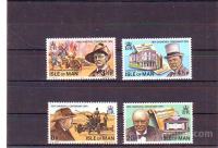 ANGLIJA, Man - 100 LET OD CHURCHILL - MI. 48/51** - (msmk)