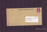 ANGLIJA - PISMO- KRALJIČIN URAD - (msmk)