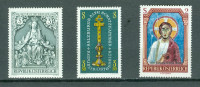 Avstrija 1967 sakralna umetnost 3 sam. znamke MNH**