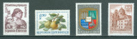 Avstrija 1972 4 tematske znamke MNH**