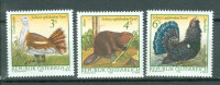 Avstrija 1982 fauna ptice bober serija MNH**
