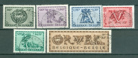 Belgija 1943 ORVAL serija žig.