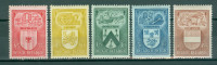Belgija 1946 grbi serija MNH** 15% Michela