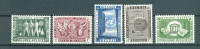 Belgija 1958 Bruselj EXPO OZN serija MNH**