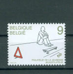 Belgija 1966 varnost sam. znamka MNH**